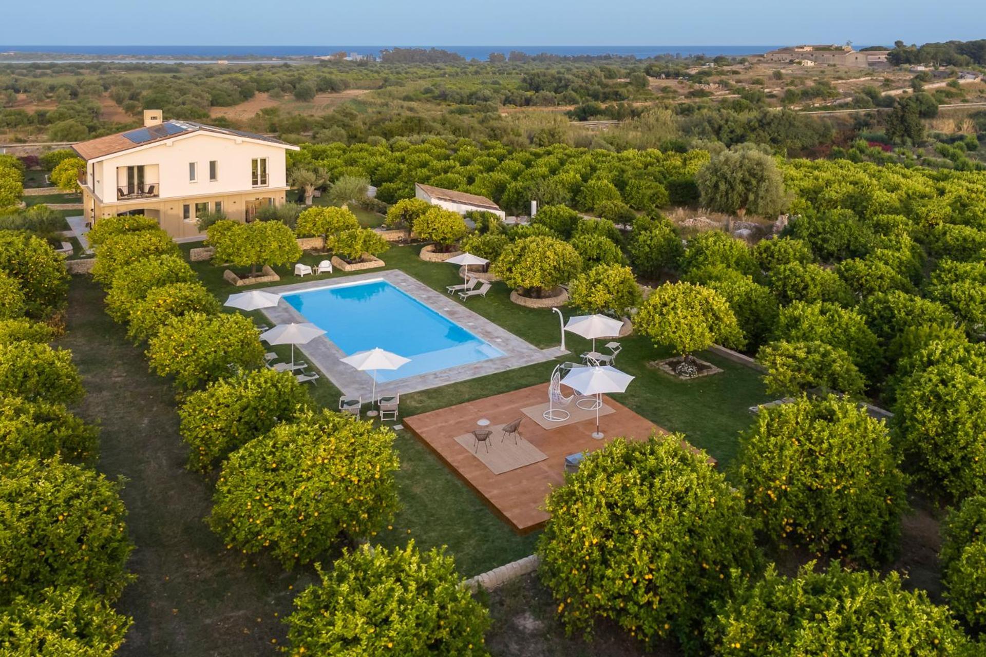 Fiore Di Vendicari B&B - Sicilian Charme, Lemon Grove And Sea Noto Eksteriør billede